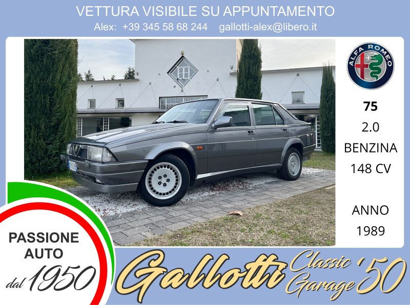 Alfa Romeo 75 3.0i V6 America - Gallotti Auto